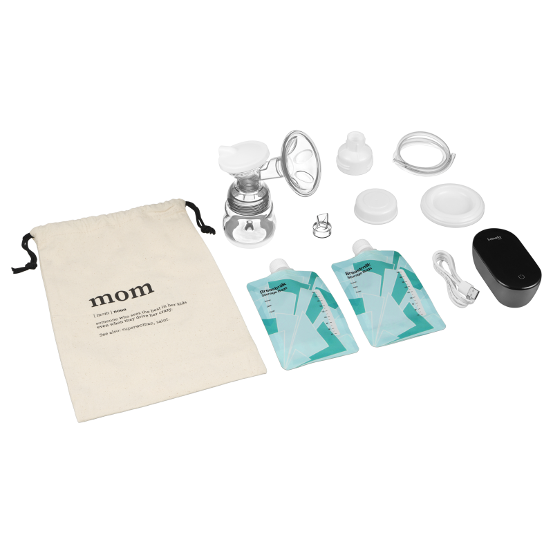 Extractor de Leche Electrico Fidi Go Grey Stone