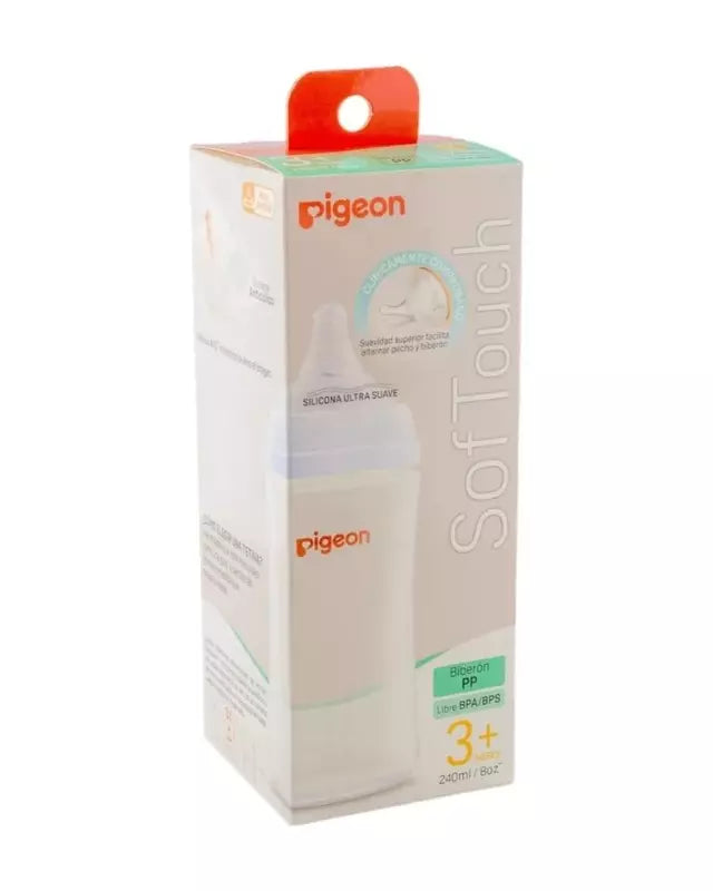 Mamadera Boca Ancha 240 ml Pigeon