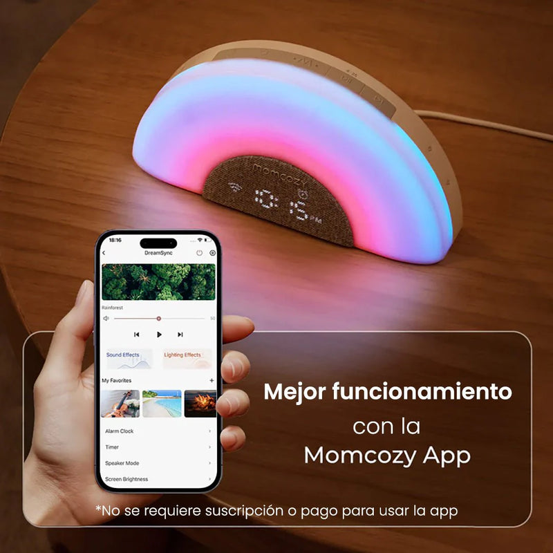 Maquina de Ruido Blanco Arcoiris