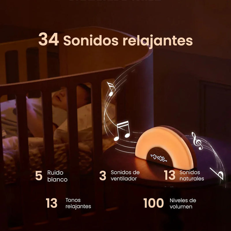 Maquina de Ruido Blanco Arcoiris