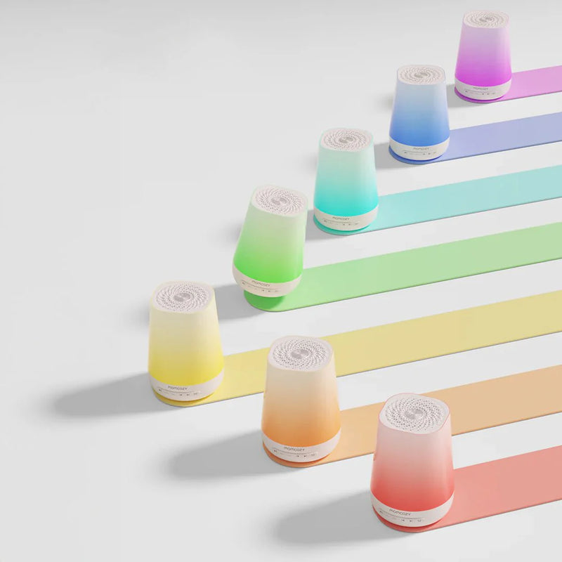 Máquina de Ruido Blanco Inteligente Momcozy – 34 Sonidos y Control por App