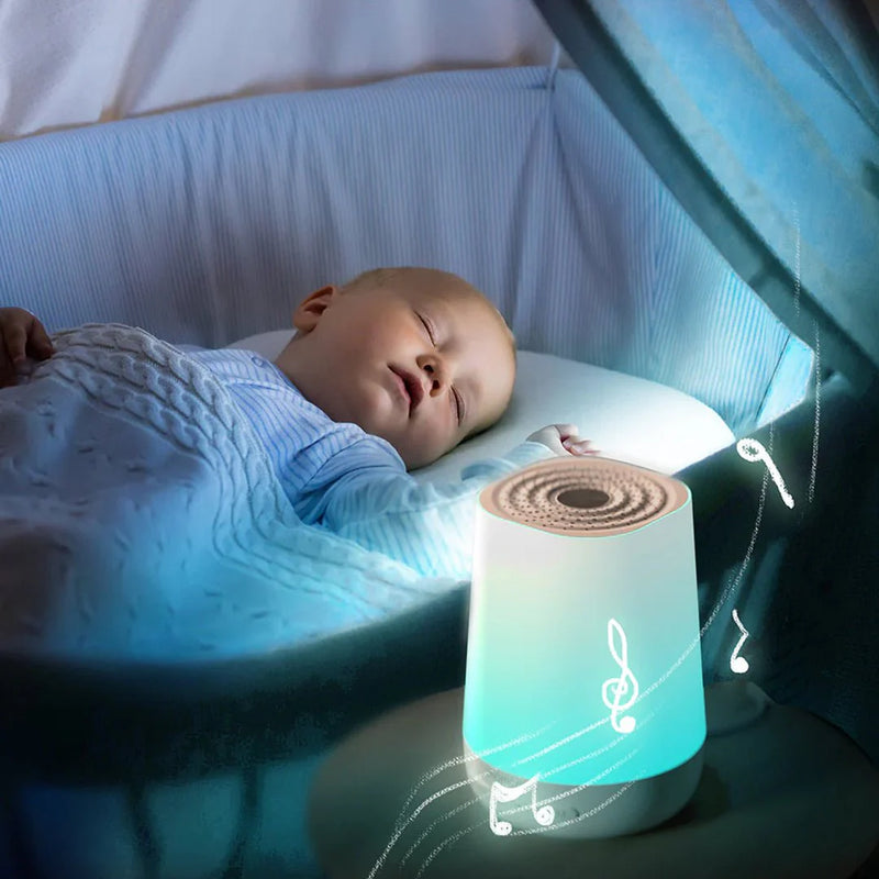 Máquina de Ruido Blanco Inteligente Momcozy – 34 Sonidos y Control por App