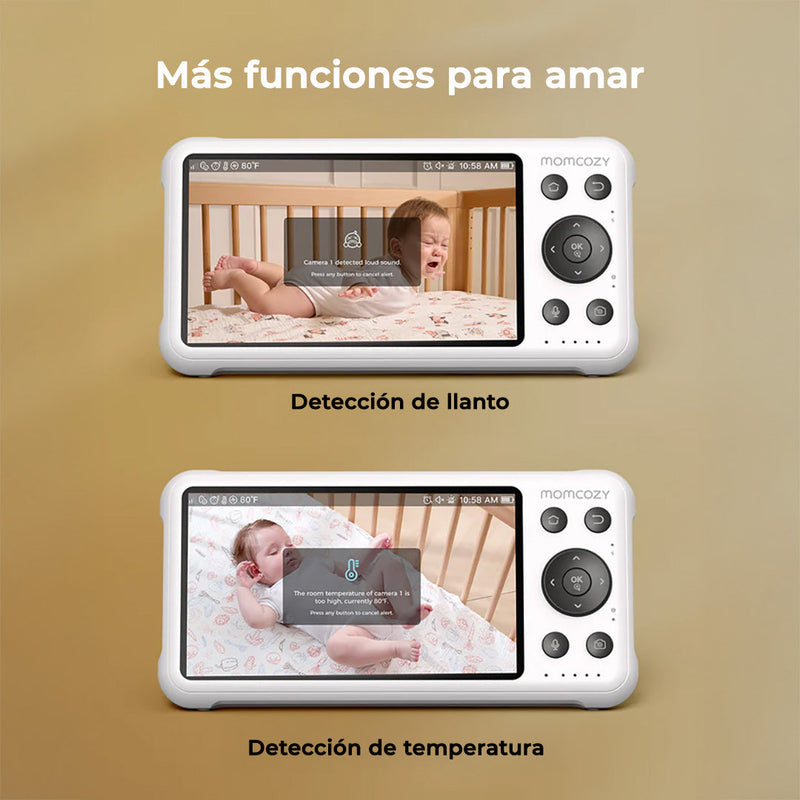 Monitor de Bebe Full HD Wi-Fi 5