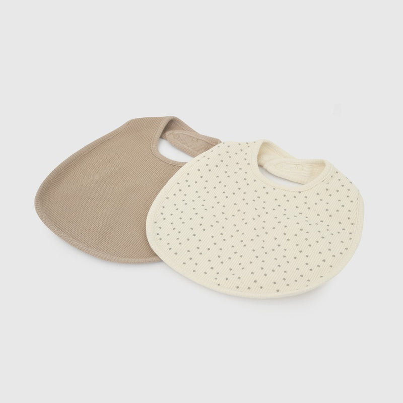 Pack 2 Babero impermeable unisex cafe tu