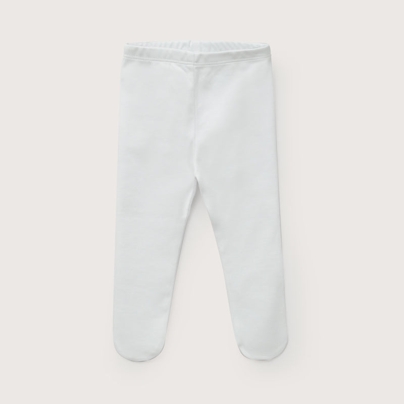 Pack 2 Pantys Algodón Blanco/Rosado Bebé Niña