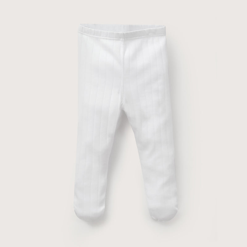 Pack 2 Pantys Algodón Acanalada Rosado Bebé Niña
