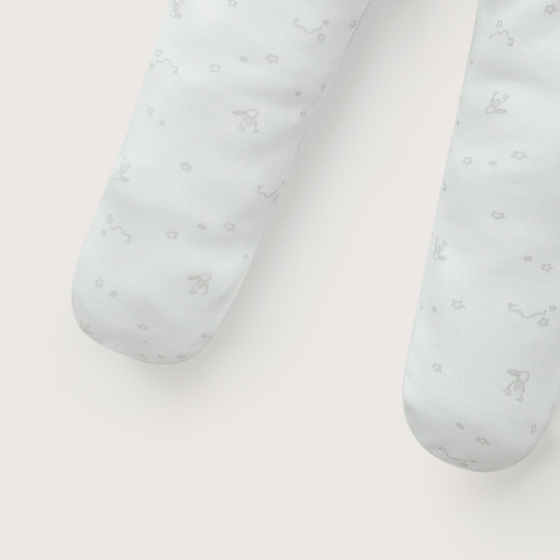 Pack 2 Pantys Algodón Blanco Bebé Unisex