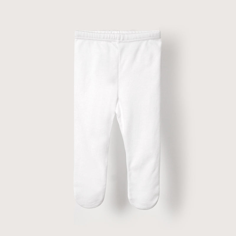 Pack 2 Pantys Algodón Ajuar Blanco Bebé Unisex