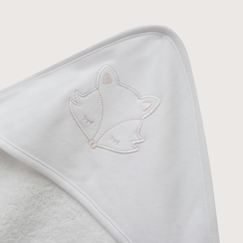 Capa De Baño Con Bordado Bebé Niña
