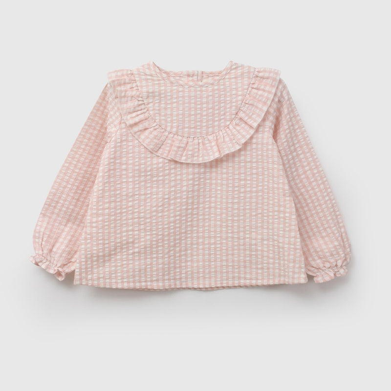 Blusa vuelos niña multicolor 6-9M a 4-5A