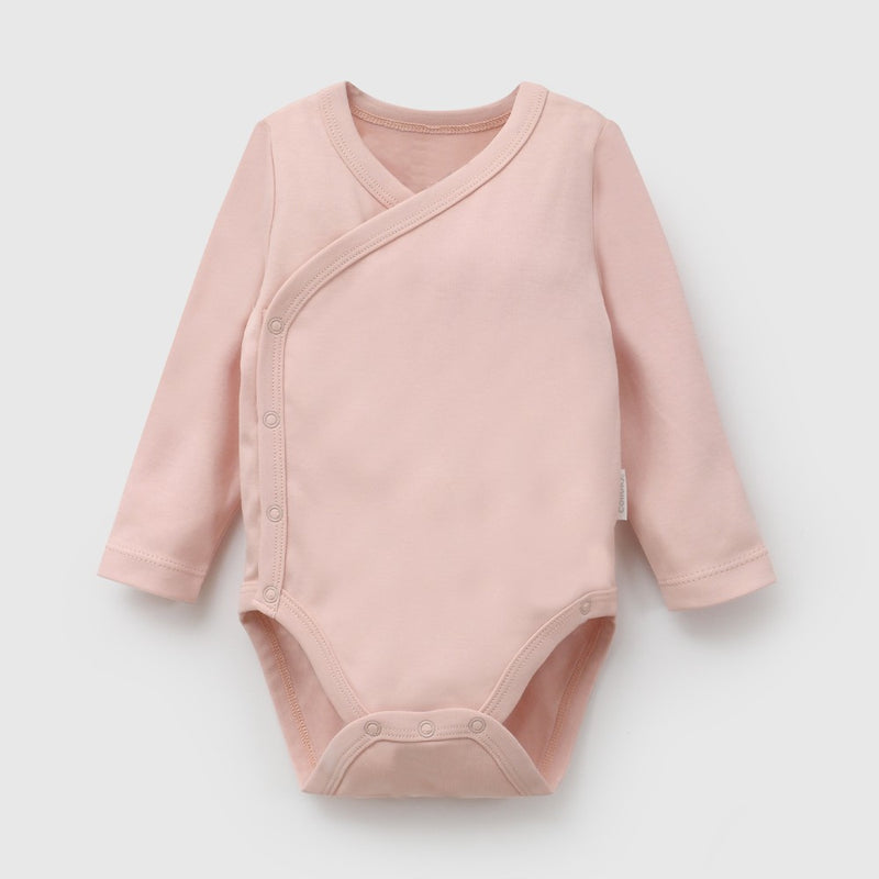 Pack 3 Body algodón niña rosado 0M a 18/24M