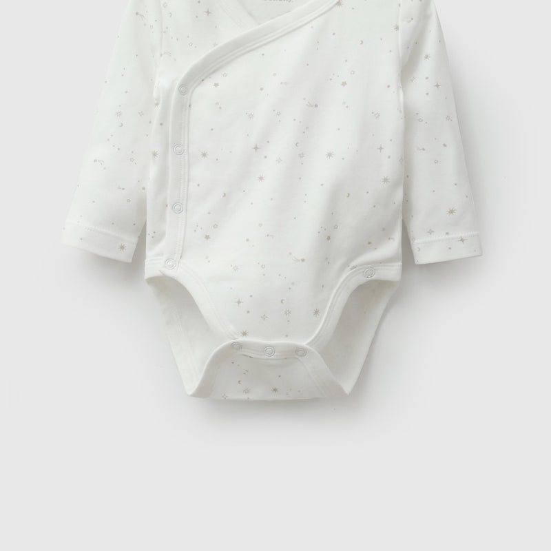 Pack 3 Body algodón unisex blanco 0M a 18/24M