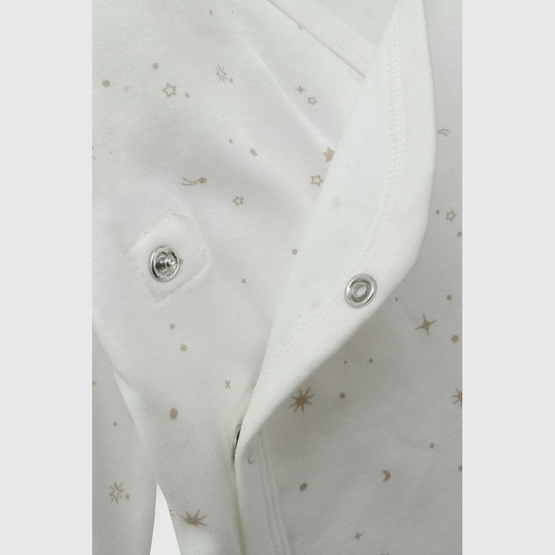 Pack 3 Body algodón unisex blanco 0M a 18/24M