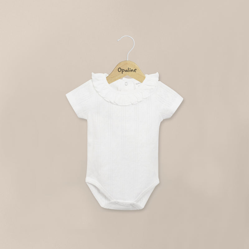 Body Blanco Bebe Niña