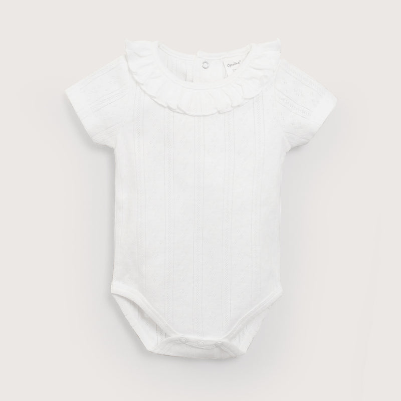 Body Blanco Bebe Niña