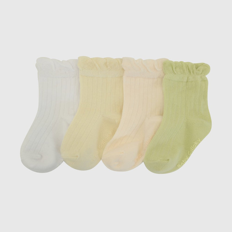 Pack 4 Calcetin deportivo algodon niña multicolor 14-25