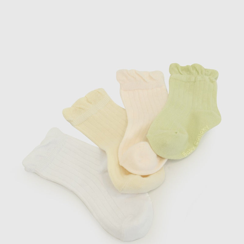 Pack 4 Calcetin deportivo algodon niña multicolor 14-25