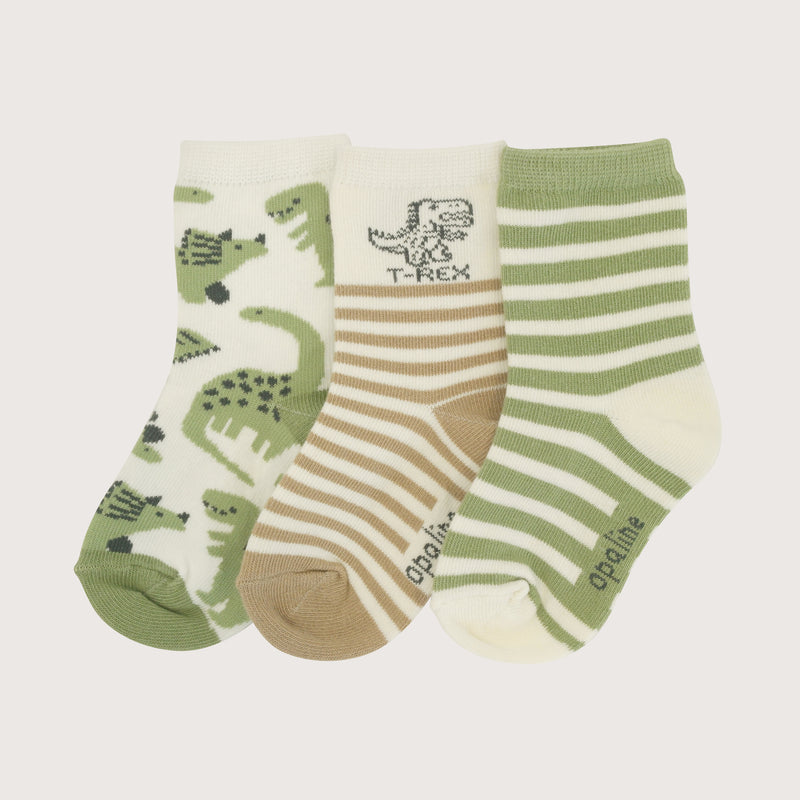 Pack 3 Calcetin Verde Infant Niño