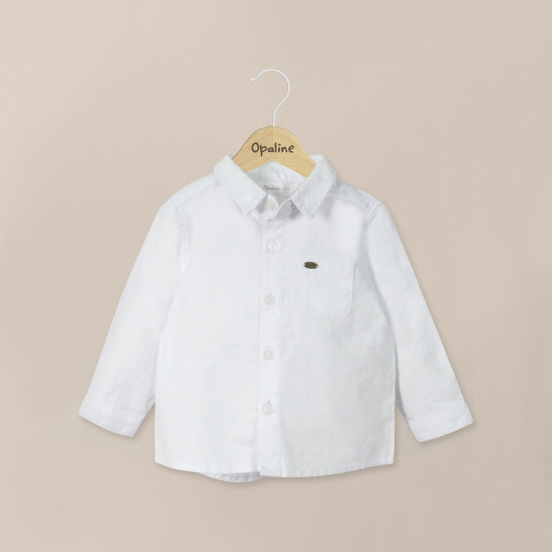 Camisa Blanca Infant Niño