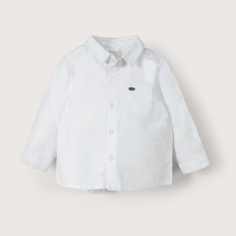 Camisa Blanca Infant Niño