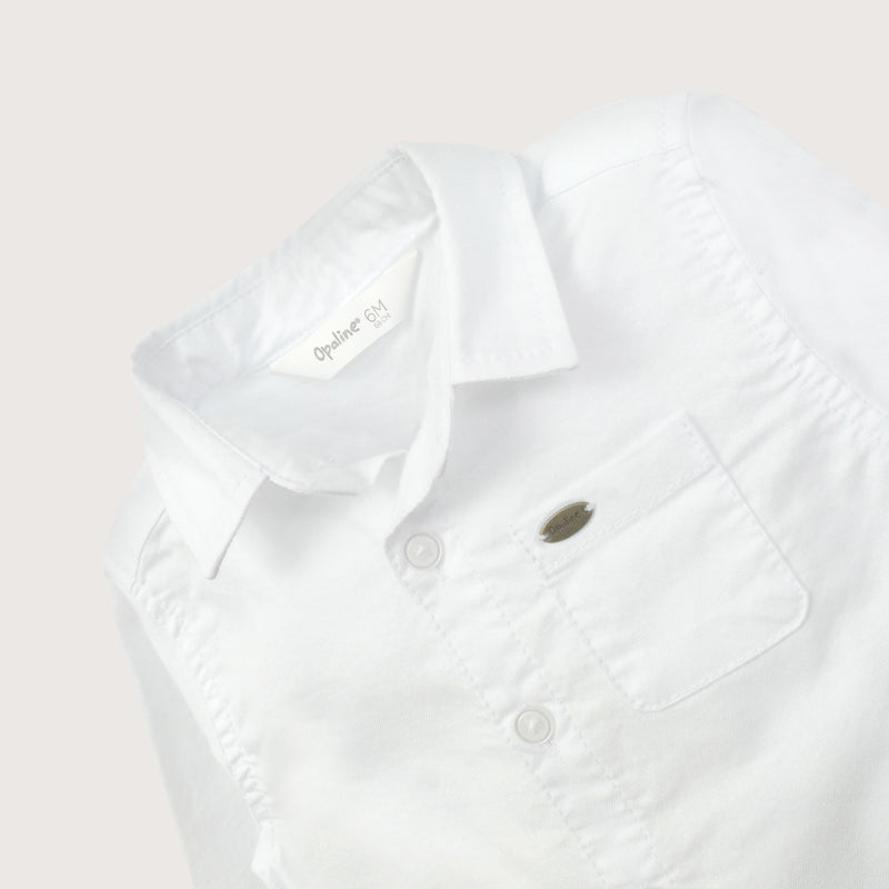 Camisa Blanca Infant Niño