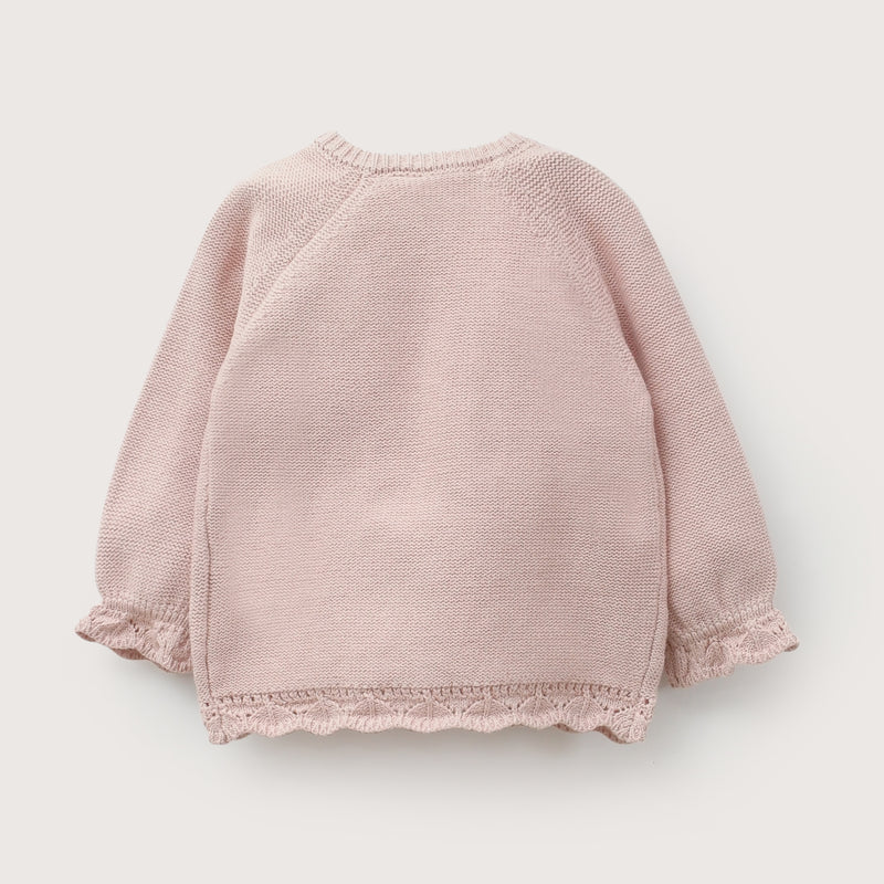 Chaleco Rosado Bebé Niña