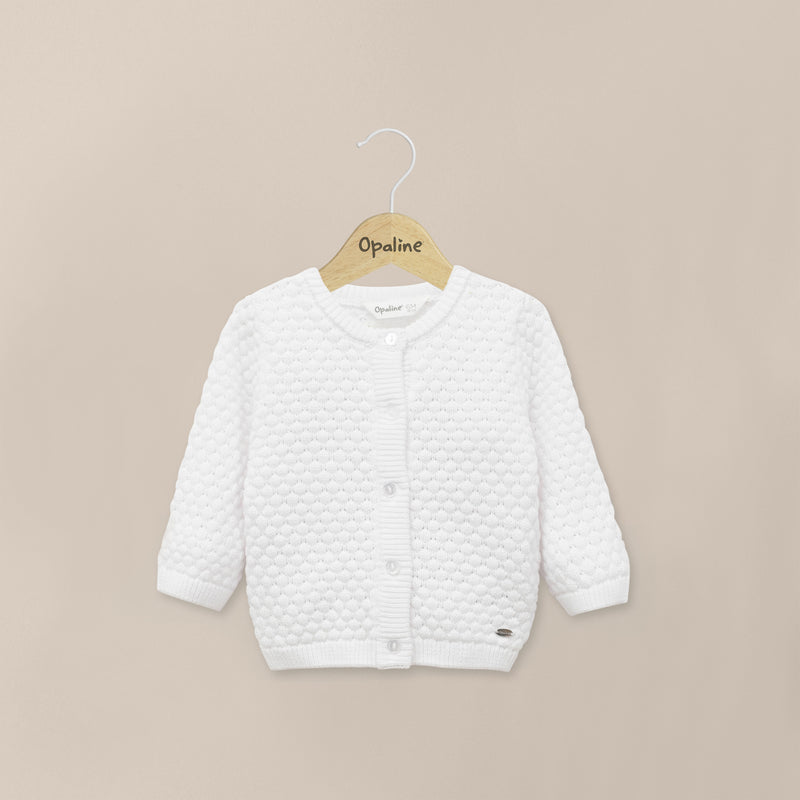 Chaleco Básico Blanco Infant Niña