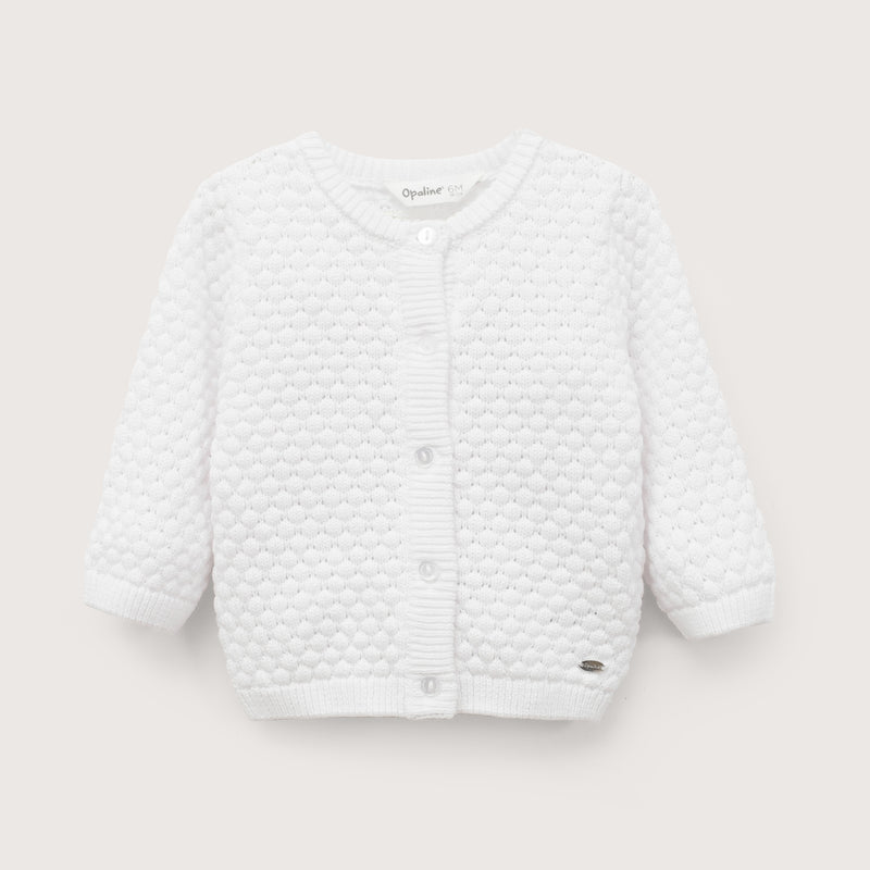 Chaleco Básico Blanco Infant Niña