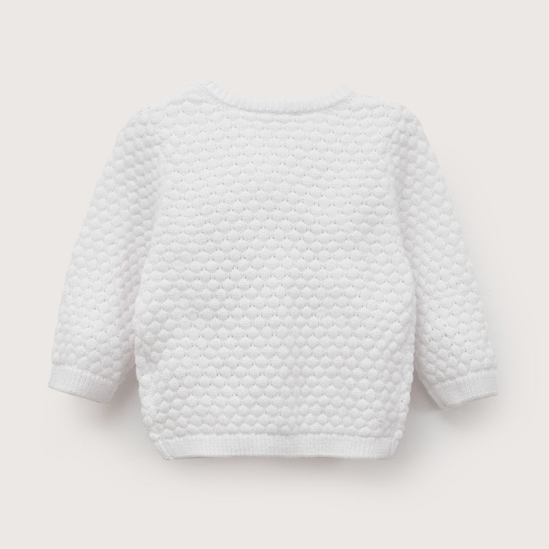 Chaleco Básico Blanco Infant Niña