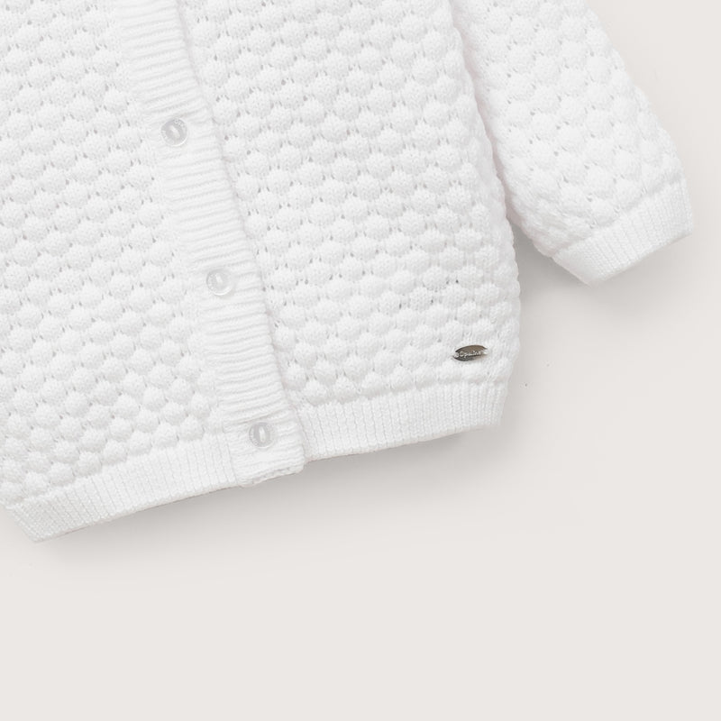 Chaleco Básico Blanco Infant Niña