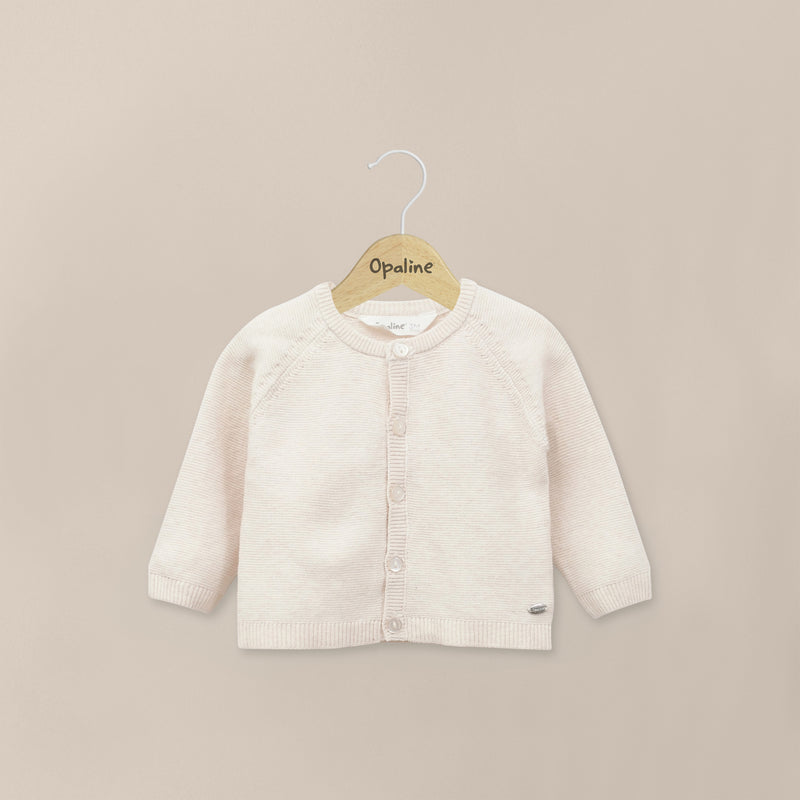Chaleco Blanco Bebé Unisex