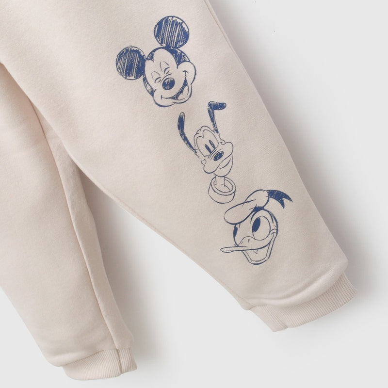 Conjunto Disney Mickey Mouse niño beige 6-9M a 4-5A