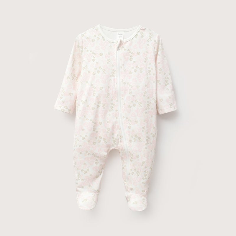 Conjunto 3 Piezas Rosado Claro Bebé Niña