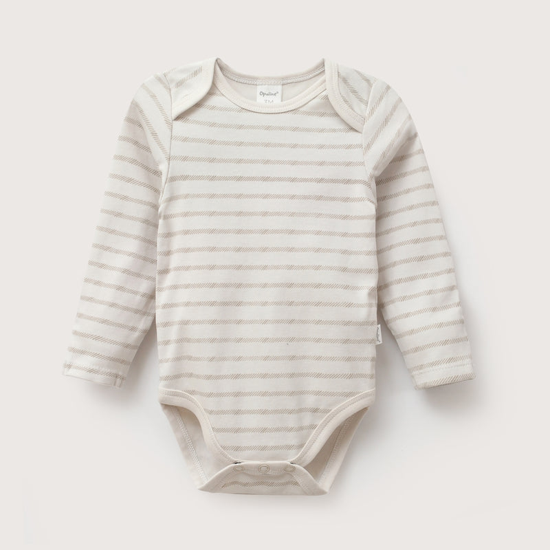 Conjunto Bodies + Pantalón Beige Bebé Unisex