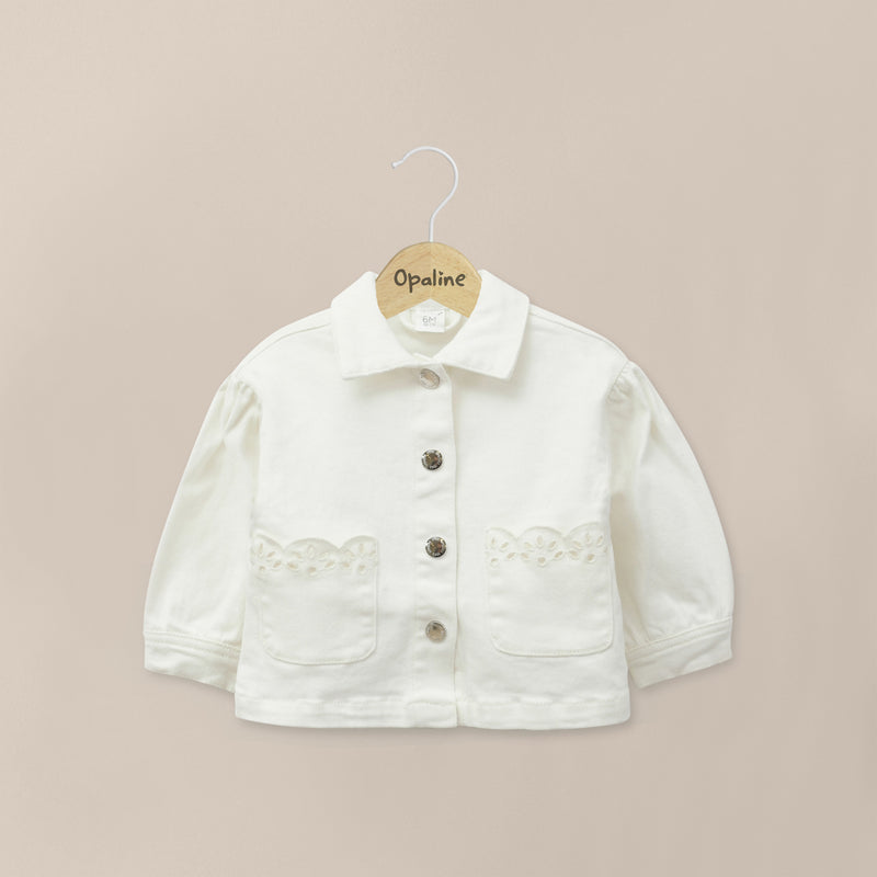 Chaqueta Blanca Infant Niña