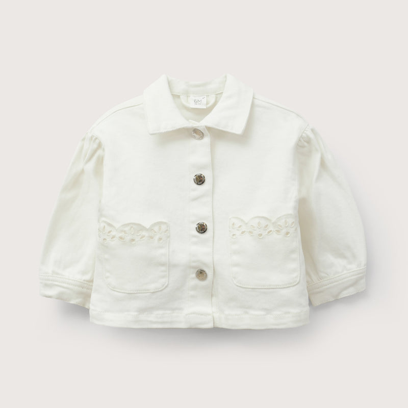 Chaqueta Blanca Infant Niña
