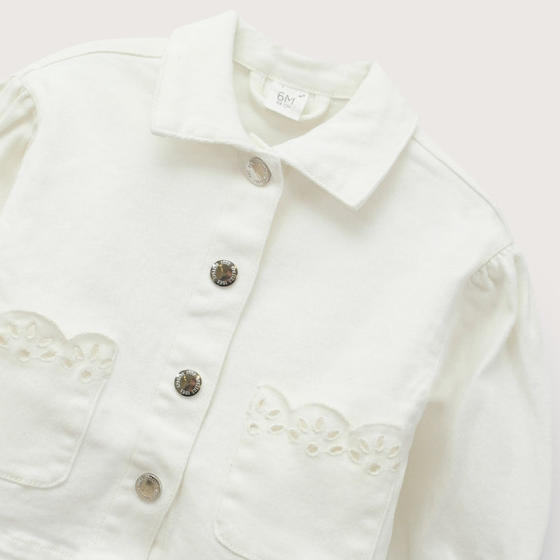 Chaqueta Blanca Infant Niña