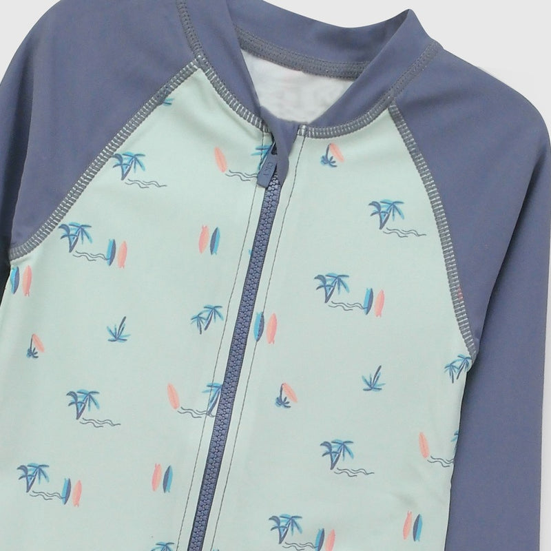 Entero summer vibes filtro uv niño azul 6-9M a 4-5A