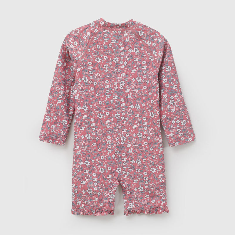 Entero flores filtro uv niña multicolor 6-9M a 4-5A