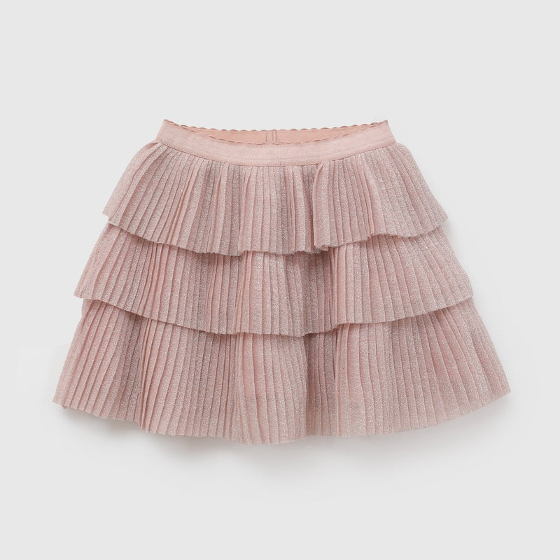 Falda short vuelos niña rosa viejo 18/24M a 6-7A