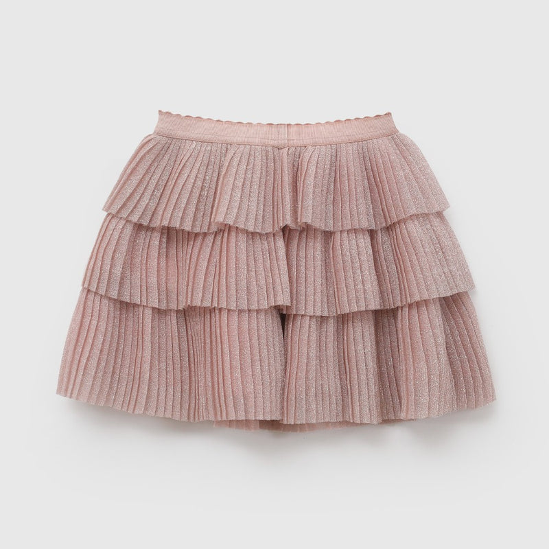Falda short vuelos niña rosa viejo 18/24M a 6-7A