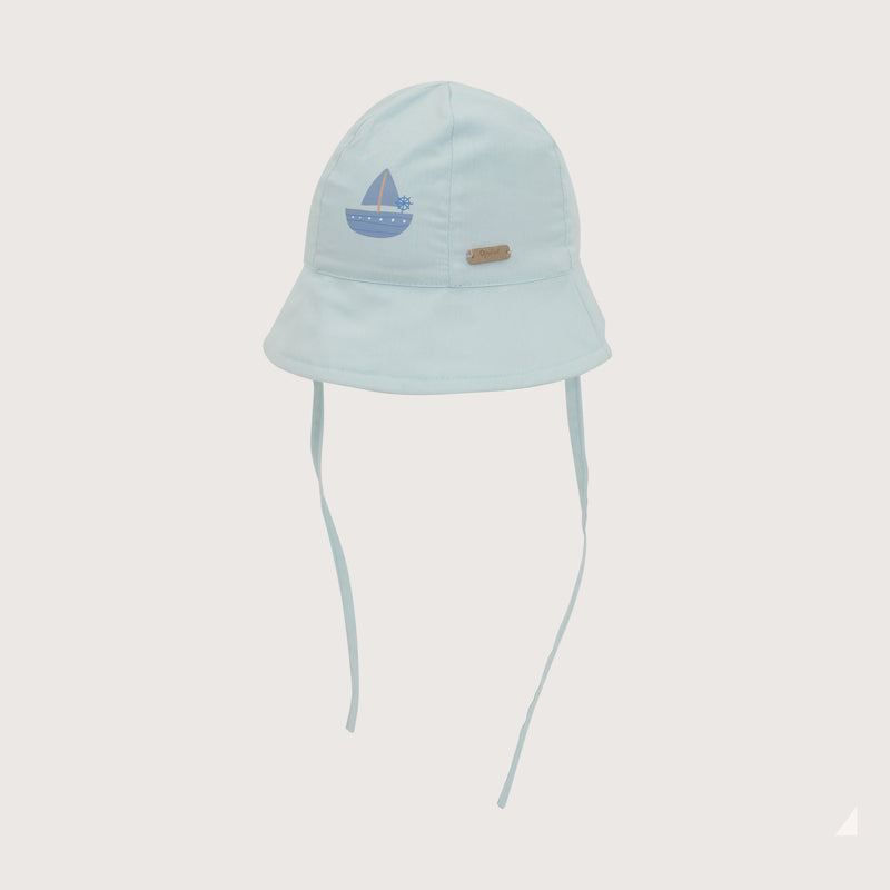 Gorro Denim Amarras Celeste Infant Niño