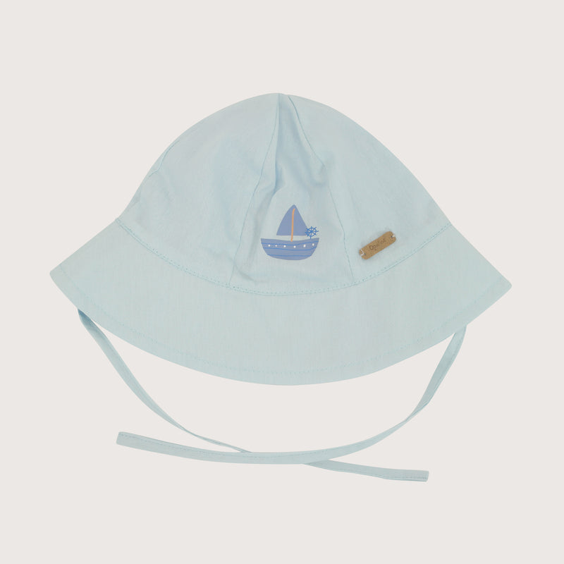 Gorro Denim Amarras Celeste Infant Niño