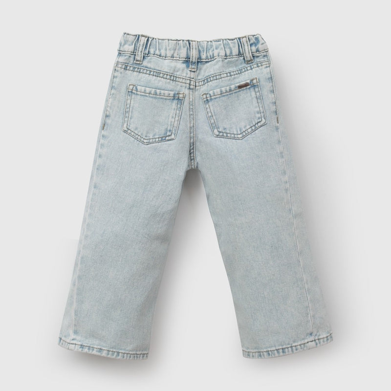 Jeans mezclilla niña azul 6-9M a 4-5A