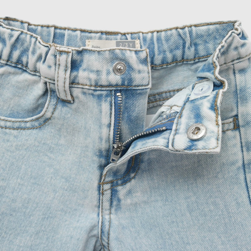 Jeans mezclilla niña azul 6-9M a 4-5A