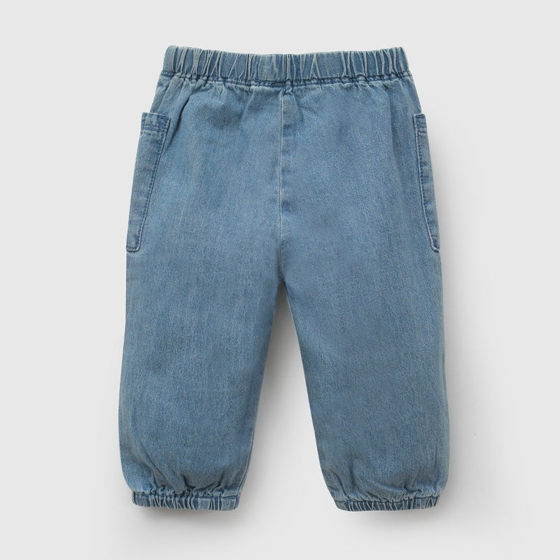 Jeans mezclilla unisex denim 0-3M a 9-12M