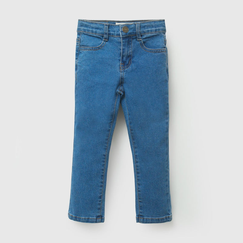 Jeans mezclilla unisex denim 6-9M a 4-5A