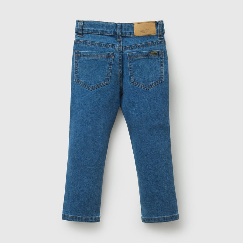 Jeans mezclilla unisex denim 6-9M a 4-5A
