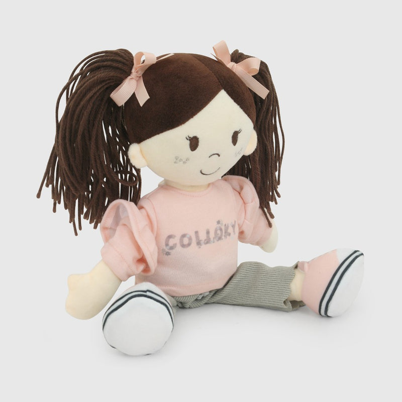 Juguete muñeca niña celeste tu
