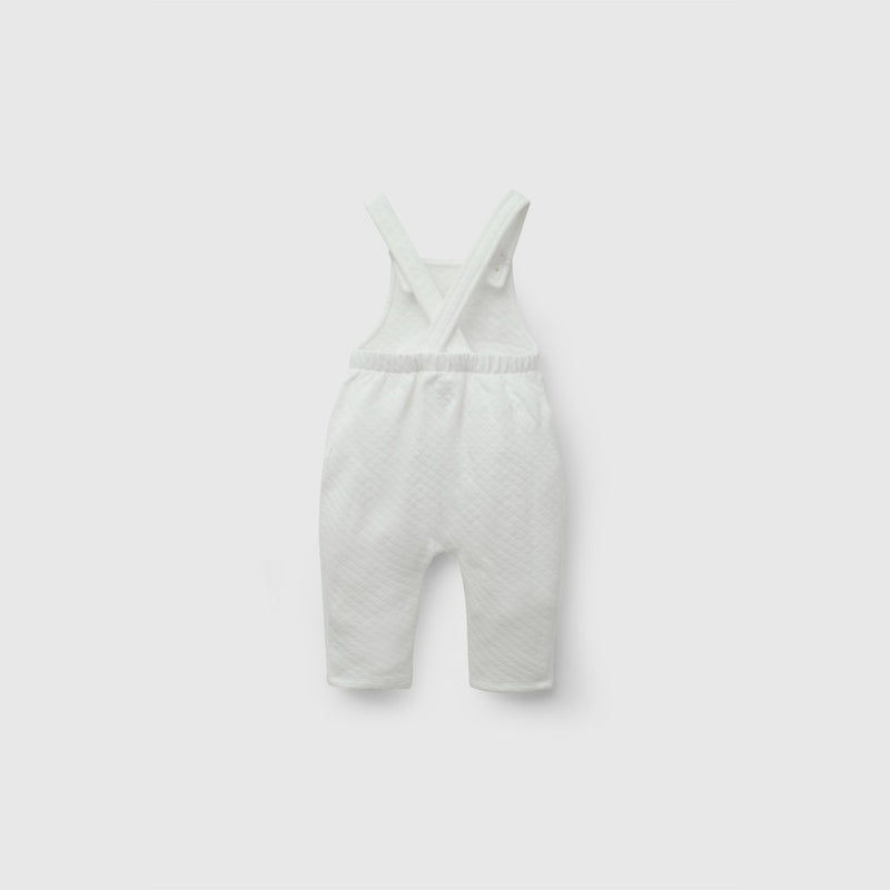 Jardinera acolchada algodón unisex beige RN a 6-9M